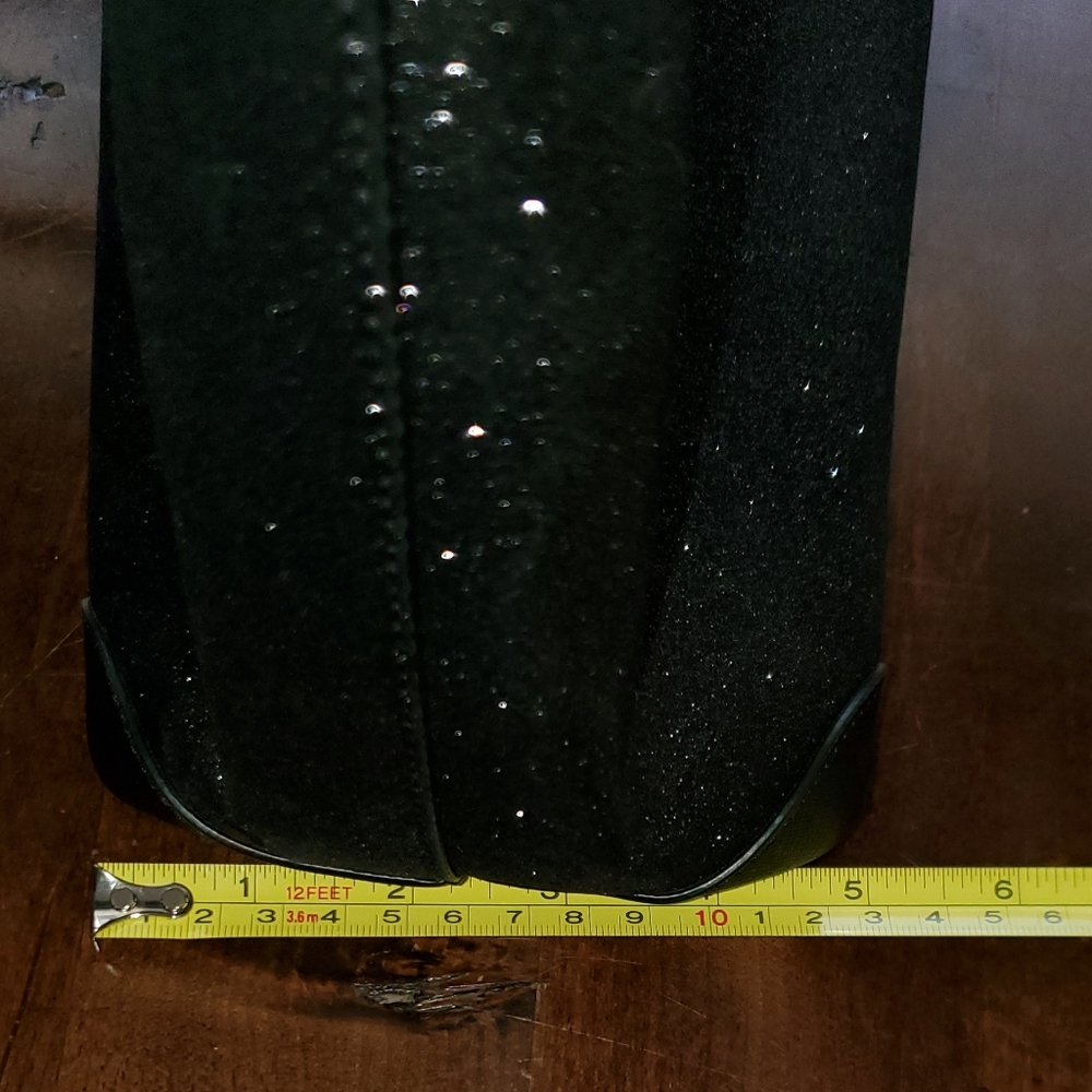 Kate Spade Black Glitter Tote Bag.  Super Cute! - Picture 11 of 16